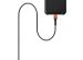 UAG Câble de charge USB-C vers Lightning avec cœur en Kevlar® - 1,5 mètre - Noir / Orange