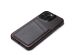 Wachikopa Coque Full Wrap C.C. avec 2 porte-cartes iPhone 15 Pro Max - Dark Brown