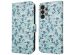 iMoshion Étui de téléphone portefeuille Design Samsung Galaxy A32 (5G) - Blue Flowers