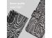 iMoshion Étui de téléphone portefeuille Design Samsung Galaxy S21 FE - Black And White