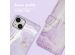 iMoshion Étui de téléphone portefeuille Design iPhone 14 - Purple Marble