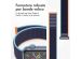 iMoshion Bracelet en nylon⁺ Apple Watch Series 1-9 / SE - 38/40/41 mm - Dark Navy Blue
