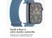 iMoshion Bracelet en nylon⁺ Apple Watch Series 1-9 / SE - 38/40/41 mm - Marine Blue