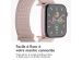 iMoshion Bracelet en nylon⁺ Apple Watch Series 1-9 / SE / Ultra (2) - 42/44/45/49 mm - Light Pink