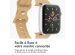 iMoshion Bracelet en silicone⁺ Apple Watch Series 1-9 / SE - 38/40/41 mm - Walnut - Taille S/M