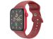 iMoshion Bracelet en silicone⁺ Apple Watch Series 1-9 / SE - 38/40/41 mm - Wine - Taille S/M