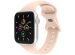 iMoshion Bracelet en silicone⁺ Apple Watch Series 1-9 / SE - 38/40/41 mm - Sand Pink - Taille S/M