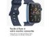 iMoshion Bracelet en silicone⁺ Apple Watch Series 1-9 / SE - 38/40/41 mm - Midnight - Taille S/M