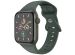 iMoshion Bracelet en silicone⁺ Apple Watch Series 1-9 / SE - 38/40/41 mm - Olive - Taille S/M