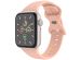 iMoshion Bracelet en silicone⁺ Apple Watch Series 1-9 / SE / Ultra (2) - 42/44/45/49 mm - Vintage Rose - Taille M/L