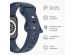 iMoshion Bracelet en silicone⁺ Apple Watch Series 1-9 / SE / Ultra (2) - 42/44/45/49 mm - Midnight - Taille M/L
