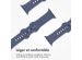 iMoshion Bracelet en silicone⁺ Apple Watch Series 1-9 / SE / Ultra (2) - 42/44/45/49 mm - Navy - Taille M/L