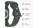 iMoshion Bracelet en silicone⁺ Apple Watch Series 1-9 / SE / Ultra (2) - 42/44/45/49 mm - Olive - Taille M/L