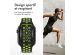 iMoshion Bracelet sport⁺ Apple Watch Series 1-9 / SE - 38/40/41 mm - Taille S/M - Black Volt