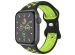 iMoshion Bracelet sport⁺ Apple Watch Series 1-9 / SE / Ultra (2) - 42/44/45/49 mm - Taille M/L - Black Volt