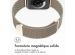 iMoshion Bracelet magnétique milanais Apple Watch Series 1-9 / SE / Ultra (2) - 42/44/45/49 mm - Taille M - Starlight