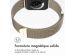 iMoshion Bracelet magnétique milanais Apple Watch Series 1-9 / SE / Ultra (2) - 42/44/45/49 mm - Taille S - Starlight