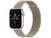 iMoshion Bracelet magnétique milanais Apple Watch Series 1-9 / SE / Ultra (2) - 42/44/45/49 mm - Taille S - Starlight