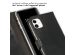 Selencia Étui de téléphone en cuir véritable iPhone 11 - Noir