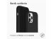 Accezz Coque Liquid Silicone iPhone 12 (Pro) - Noir