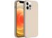 Accezz Coque Liquid Silicone iPhone 12 (Pro) - Stone