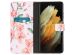 iMoshion Coque silicone design Samsung Galaxy S21 Ultra - Blossom Watercolor