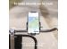 iMoshion Support de téléphone pour vélo - Réglable - Universel - Aluminium - Noir