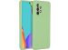 Accezz Coque Liquid Silicone Samsung Galaxy A52(s) (5G/4G) - Vert