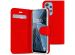 Accezz Étui de téléphone Wallet Samsung Galaxy A72 - Rouge