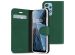 Accezz Étui de téléphone Wallet Samsung Galaxy A72 - Vert