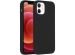 Accezz Coque Liquid Silicone avec MagSafe iPhone 12 Mini - Noir