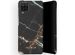 Selencia Coque Maya Fashion Samsung Galaxy A12 - Marble Black