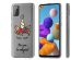 iMoshion Coque Design Samsung Galaxy A21s - Unicorn - Rouge