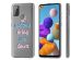 iMoshion Coque Design Samsung Galaxy A21s - Quote - Rose