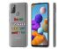 iMoshion Coque Design Samsung Galaxy A21s - Quote - Multicolor
