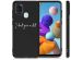 iMoshion Coque Design Samsung Galaxy A21s - Quote - Noir