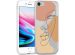 iMoshion Coque Design iPhone SE (2022 / 2020) / 8 / 7 - Line Art Color Face