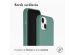 Accezz Coque Liquid Silicone iPhone 13 - Vert foncé