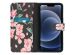 iMoshion Coque silicone design iPhone 13 Pro - Blossom Black