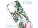 iMoshion Coque Design iPhone 13 - Jungle - Rose / Vert
