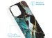 iMoshion Coque Design iPhone 13 - Marble - Bleu