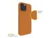 Accezz Coque en cuir avec MagSafe pour l'iPhone 13 Pro Max - Brun