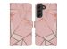 iMoshion Coque silicone design Samsung Galaxy S22 Plus -  Pink Graphic