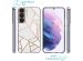 iMoshion Coque Design Samsung Galaxy S22 - White Graphic
