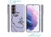 iMoshion Coque Design Samsung Galaxy S22 - Line Art Woman Black