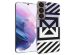 iMoshion Coque Design Samsung Galaxy S22 - Graphic stripes