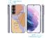 iMoshion Coque Design Samsung Galaxy S22 - LIne Art Color Face