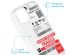 iMoshion Coque Design iPhone 13 - Shipping label