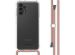 iMoshion Coque avec cordon Samsung Galaxy A13 (4G) - Rose Dorée
