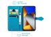 iMoshion Etui de téléphone portefeuille Mandala Xiaomi Poco M4 Pro 5G - Turquoise
